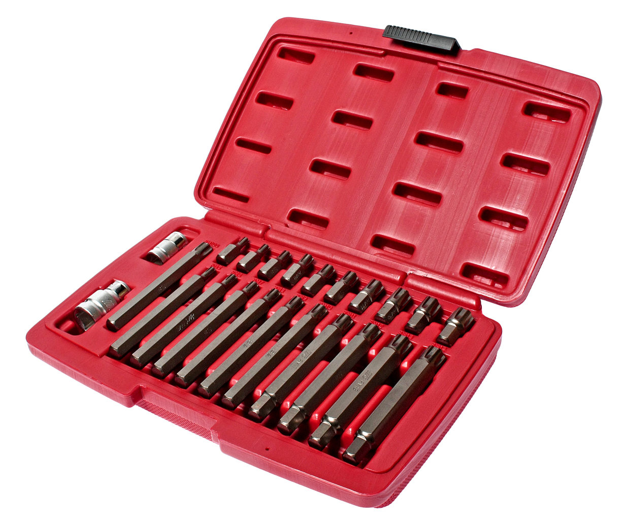 Набор бит 1/2"&3/8" RIBE RM5-RM14 + 2 держателя (кейс) 23 предмета JTC