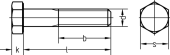 DIN EN ISO 4762 (DIN 912) 10.9 Винт с цилиндрической головкой и внутренним шестигранником