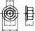 DIN EN 1661 (ранее DIN 6923) Гайка шестигранная с фланцем, кл. 8