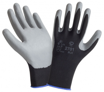 Нейлон с нитрилом 2Hands Air 2701BLK
