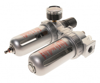 Лубрикатор 3/8” с металлическим переключателем, 250PSI, 2500л/мин., 125мл JTC