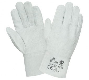 Спилковые перчатки 2Hands 0222