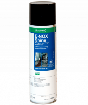 E-NOX SHINE. Специальный продукт для очистки и ухода за матовой и полированной нержавеющей сталью