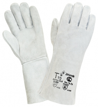 Краги спилковые 2Hands Т10