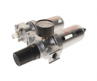 Лубрикатор 3/8" с пластиковым переключателем, 215PSI, 2500л/мин., 125мл JTC