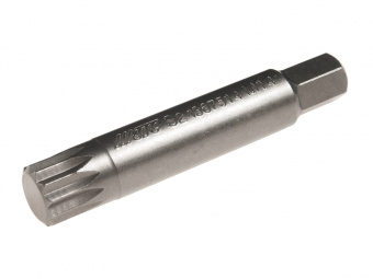 Бита SPLINE М14х75мм 10мм удлиненная S2 JTC