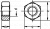 ISO 8673 Kl.10 Гайка шестигранная с мелкой резьбой